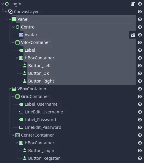 New registration nodes